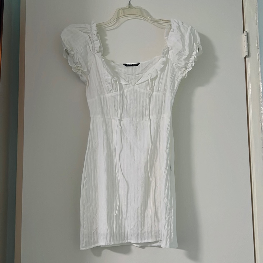 White Short Summer Dress
